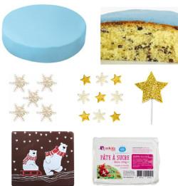 tout pour gateau hiver anniversaire