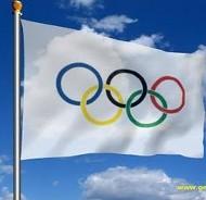 drapeau olympique anniversaire enfant