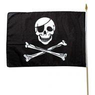 drapeau anniversaire thème Pirate fille