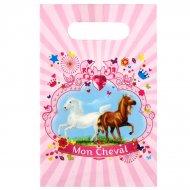 pochette anniversaire thème cheval